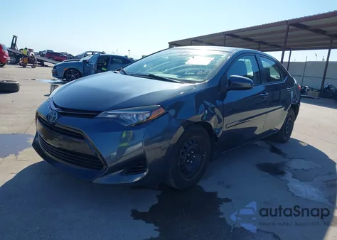 2017 Toyota Corolla Le из США, поврежденный, VIN 2T1BURHE7HC819235